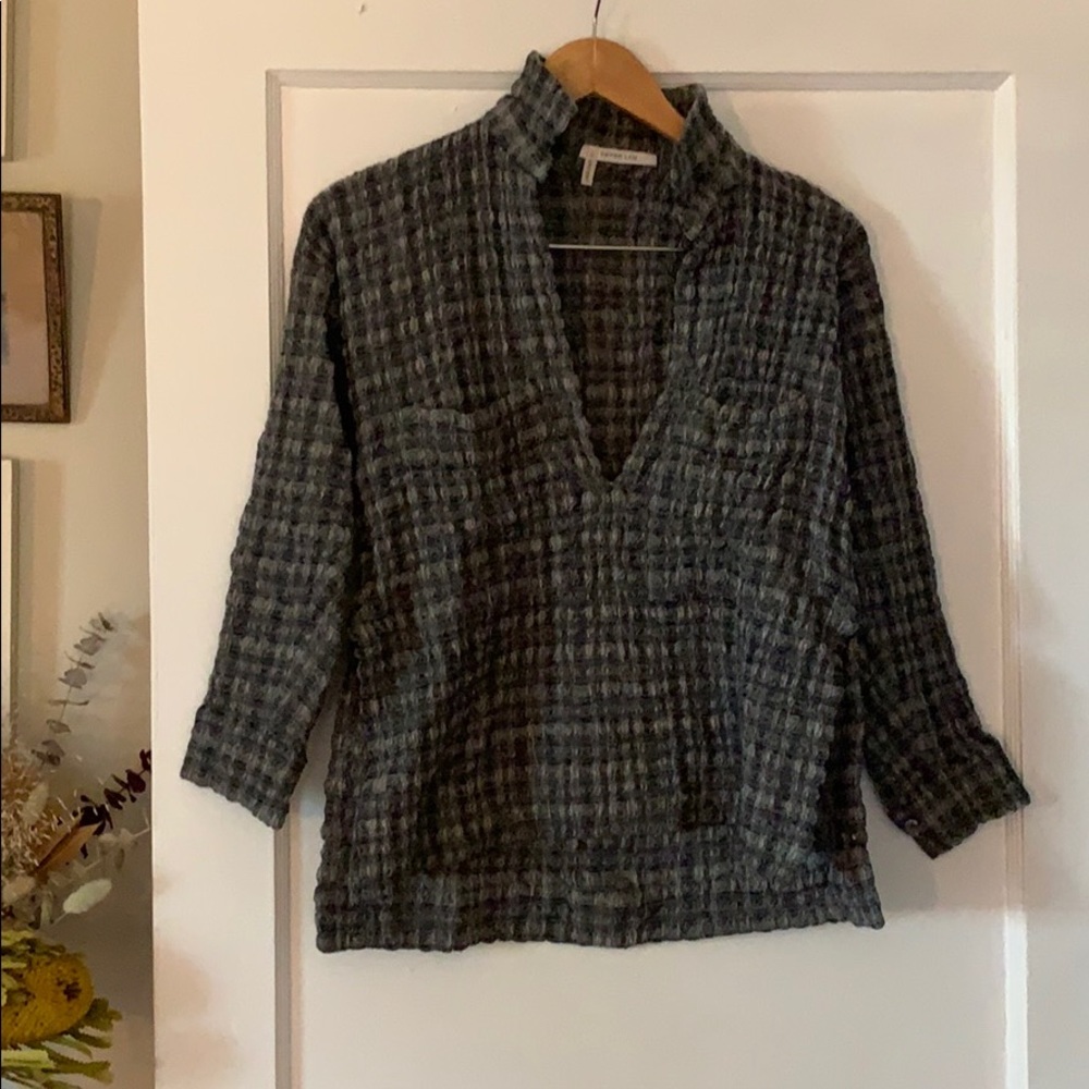Vintage DEREK LAM wool tunic with pockets